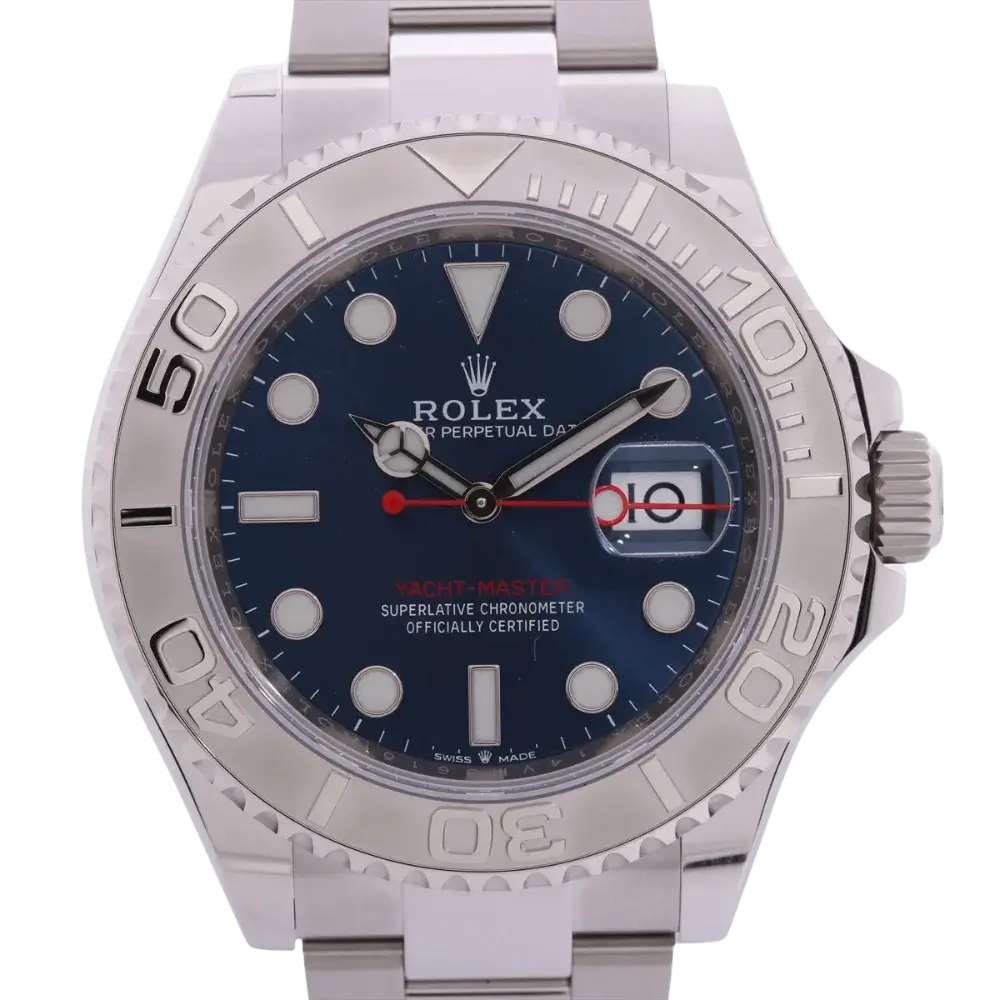 Rolex Yacht-Master 126622 SS x PT AT Blue Dial